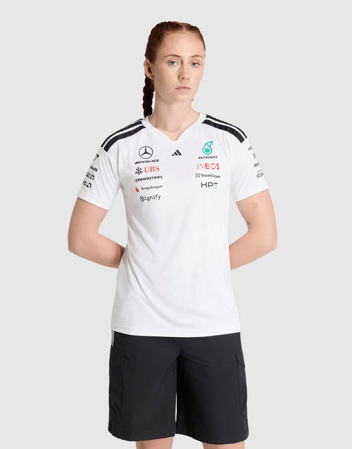 เสื้อแขนสั้นผู้หญิง Mercedes-AMG Petronas F1 Team Driver Jersey