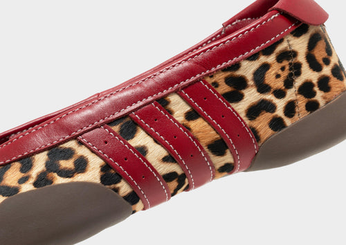 รองเท้าผู้หญิง Taekwando Mei Ballet Leopard