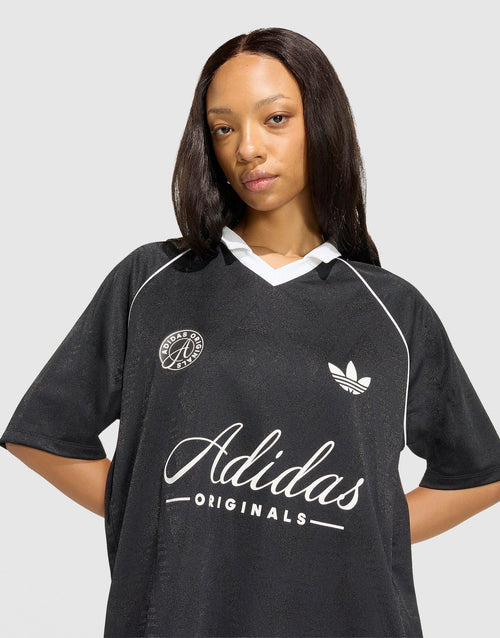 เสื้อแขนสั้นผู้หญิง Football Collar Jersey