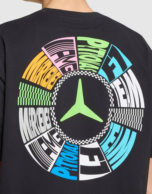 เสื้อยืด Mercedes - AMG Petronas F1 Team Lights On (Unisex)