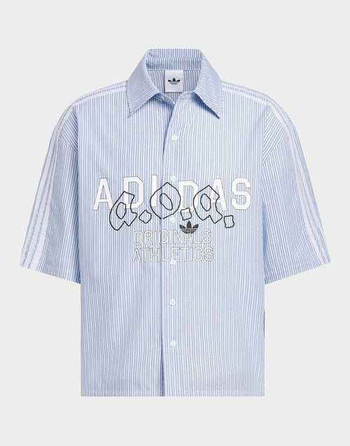 เสื้อแขนสั้นผู้ชาย AOA Button Up