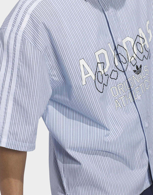 เสื้อแขนสั้นผู้ชาย AOA Button Up