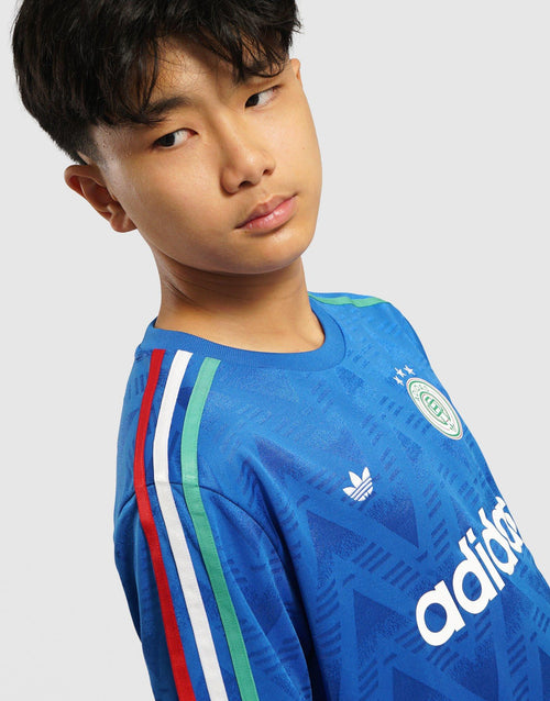 เสื้อแขนสั้นเด็กโต Jacquard