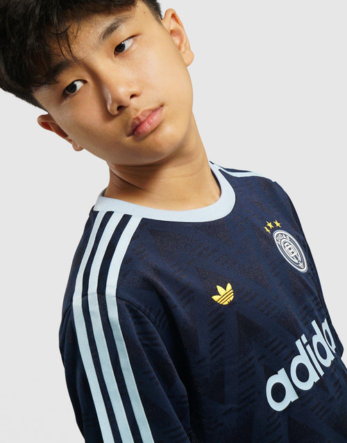 เสื้อแขนสั้นเด็กโต Jacquard