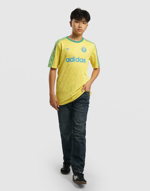 เสื้อแขนสั้นเด็กโต Jacquard