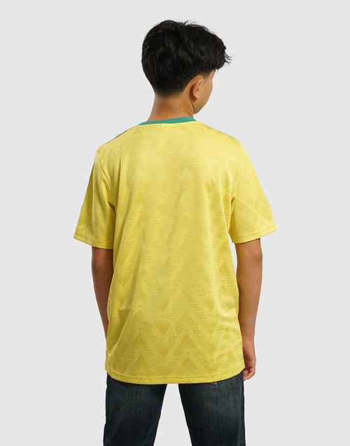 เสื้อแขนสั้นเด็กโต Jacquard