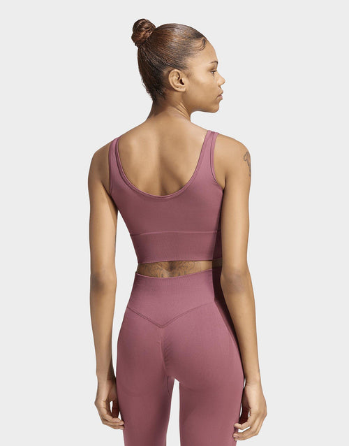 สปอร์ตบราผู้หญิง Essentials Seamless