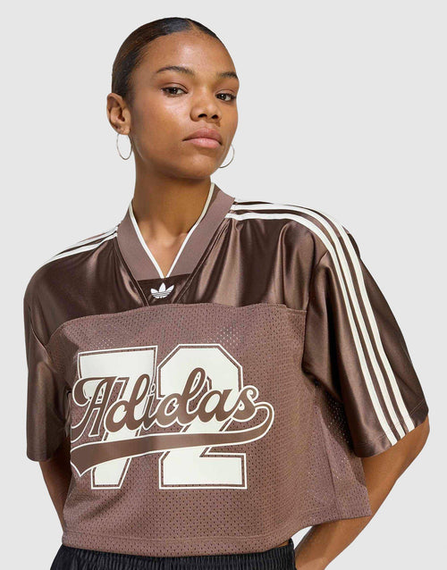 เสื้อแขนสั้นผู้หญิง Varsity Panel Jersey