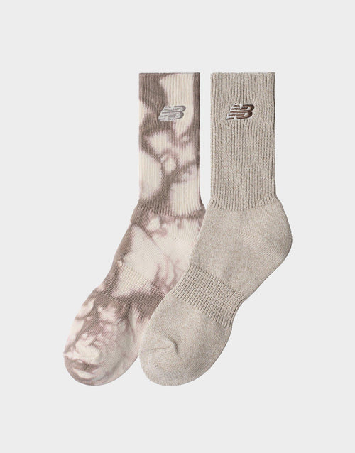 ถุงเท้า Ribbed Cuff Mid Calf (แพค 2)