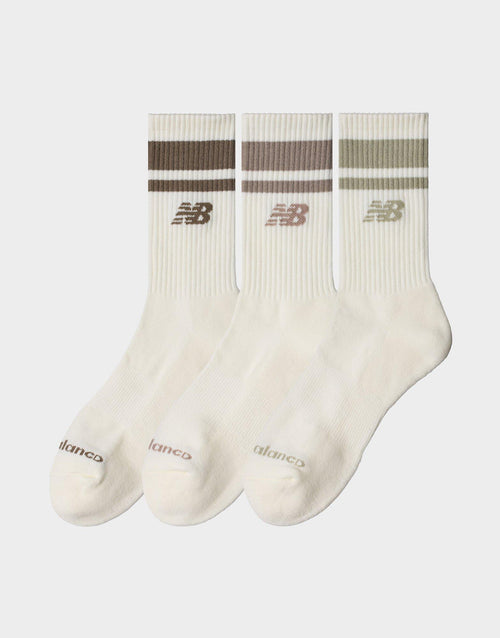 ถุงเท้า Everyday Stripe Midcalf (แพค 3)