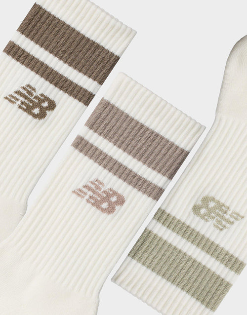 ถุงเท้า Everyday Stripe Midcalf (แพค 3)