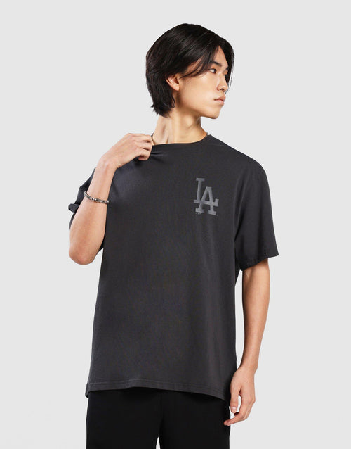 เสื้อยืดผู้ชาย Raw Edge Appliqué LA Dodgers