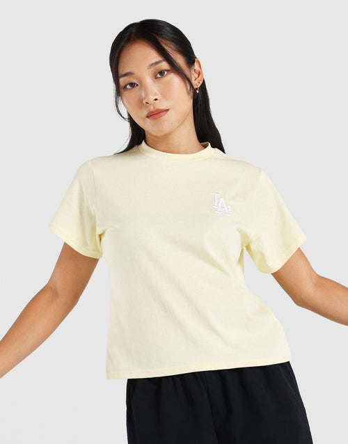 เสื้อยืดผู้หญิง Lace Applique LA Dodgers