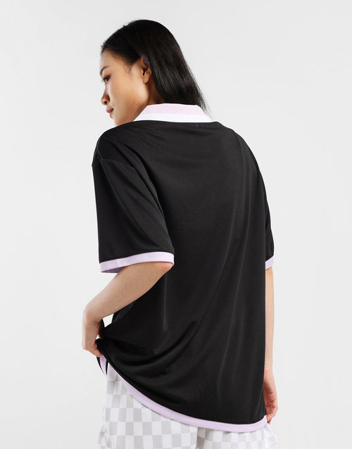 เสื้อแขนสั้นผู้หญิง Mesh Polo