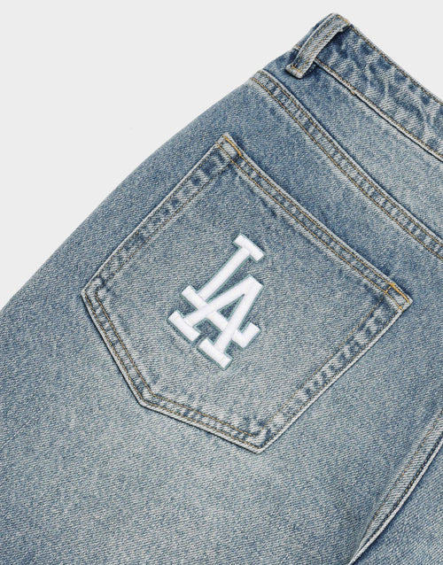 กางเกงขาสั้นผู้ชาย Denim LA Dodgers