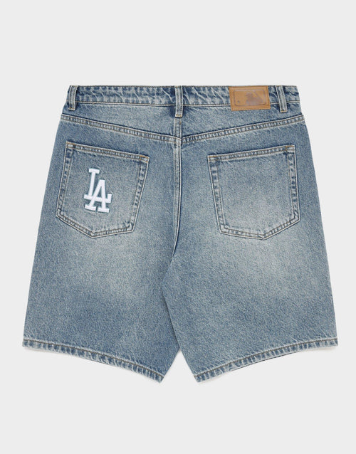 กางเกงขาสั้นผู้ชาย Denim LA Dodgers