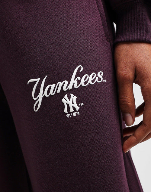 กางเกงขายาวผู้หญิง NY Yankees High Waisted Wide Leg