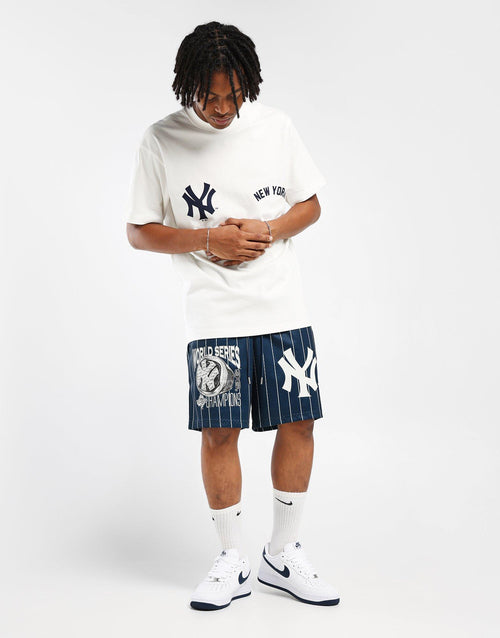 กางเกงขาสั้น Yankees Pinstripe Mesh