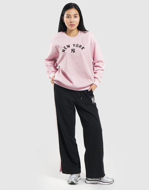 เสื้อแขนยาวผู้หญิง Arch Crew NY Yankees