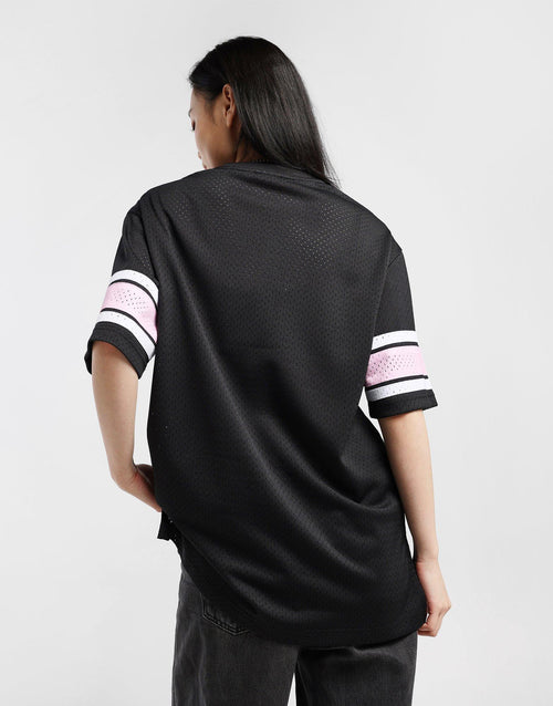 เสืื้อยืดผู้หญิง Mesh Jersey Yonder Knits NY Yankees