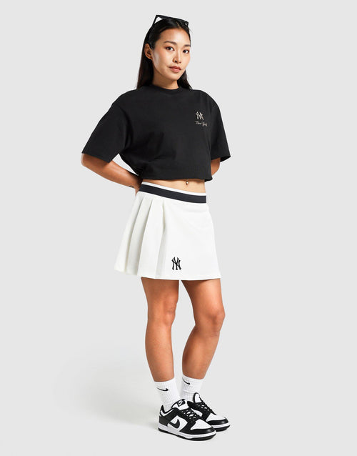 กระโปรงผู้หญิง Side-Pleated NY Yankees