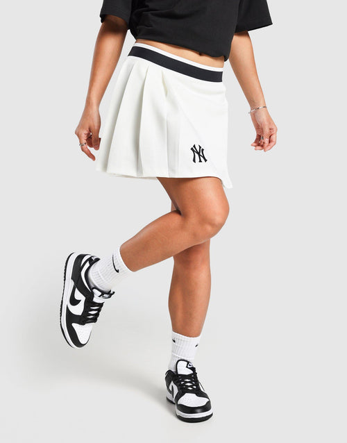 กระโปรงผู้หญิง Side-Pleated NY Yankees