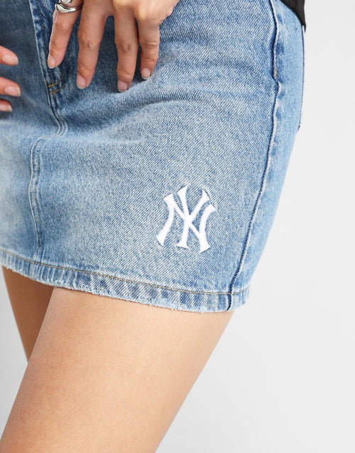 กระโปรงผู้หญิง Denim Mini NY Yankees