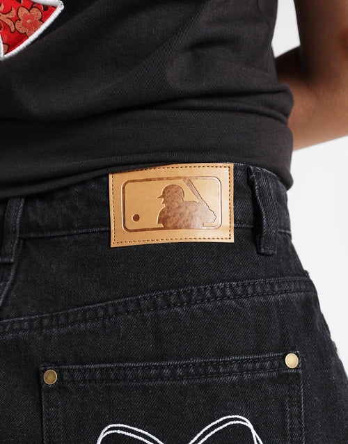 กระโปรงผู้หญิง Denim Mini NY Yankees