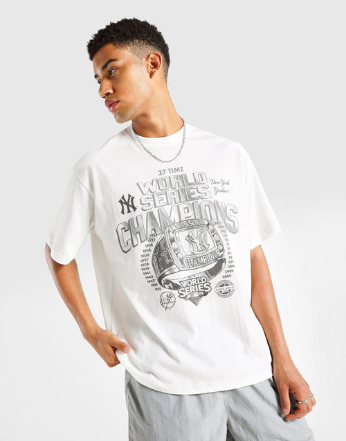 เสื้อยืดผู้ชาย NY Yankees Champs