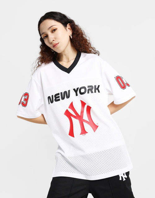 เสื้อยืดผู้หญิง Star Mesh NY Yankees