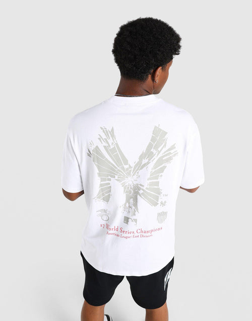 เสื้อยืดผู้ชาย NY Yankees Shatter
