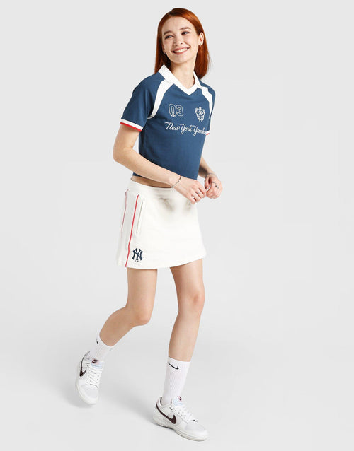 เสื้อแขนสั้นผู้หญิง Panel Crop Polo