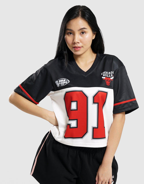 เสื้อยืดผู้หญิง NBA Cropped Players Chicogo Bulls
