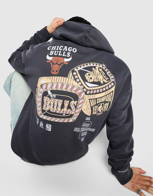 เสื้อฮู้ดดี้ผู้ชาย Back 2 Back Chicago Bulls