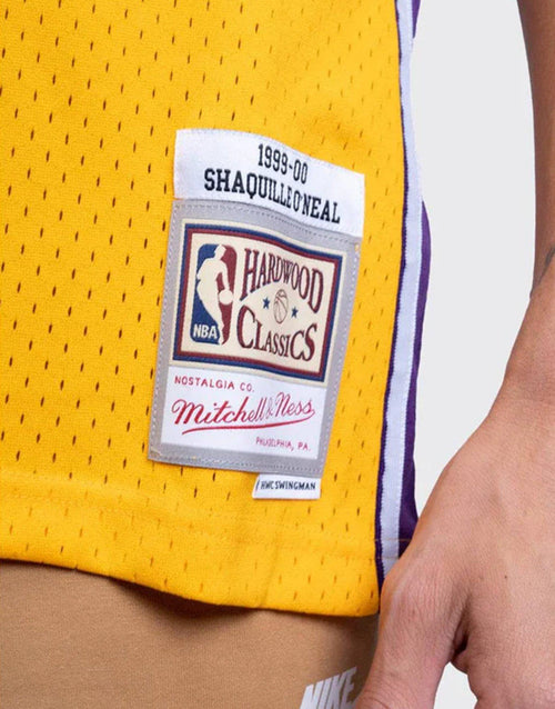 เสื้อกล้ามผู้ชาย LA Lakers 99-00 Hardwood Classic Swingman