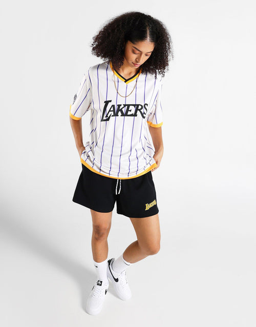 เสื้อแขนสั้นผู้หญิง Sublimated V-Neck Soccer Jersey Lakers