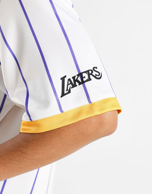 เสื้อแขนสั้นผู้หญิง Sublimated V-Neck Soccer Jersey Lakers