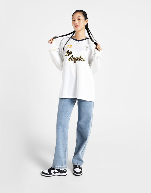 เสื้อแขนยาวผู้หญิง Script Jersey LA Lakers