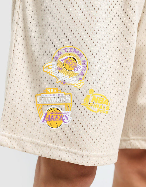 กางเกงขาสั้นผู้ชาย LA Lakers Golden