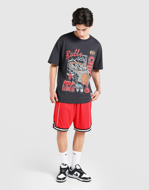 กางเกงขาสั้นผู้ชาย Athletic Guard Mesh Bulls