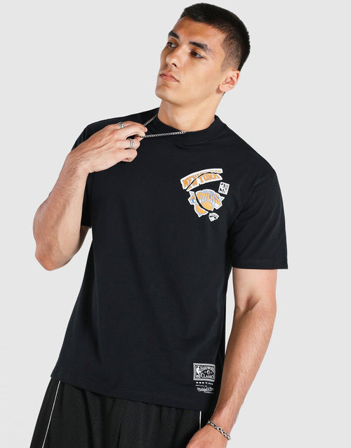 เสื้อยืดผู้ชาย New York Knicks Rapid Champions