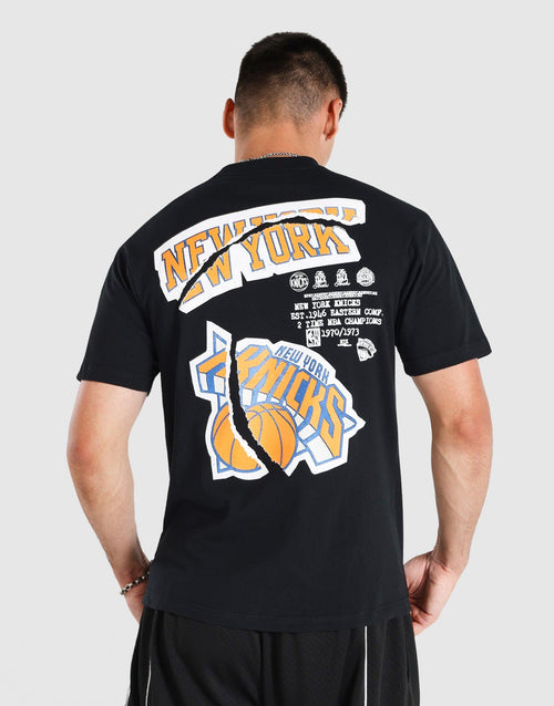 เสื้อยืดผู้ชาย New York Knicks Rapid Champions