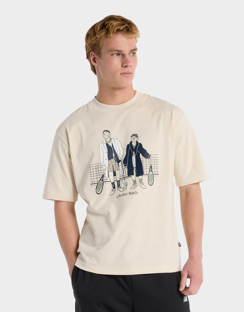 เสื้อยืดผู้ชาย A Perfect Match Tennis