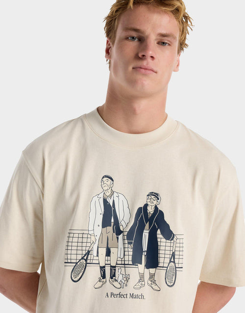 เสื้อยืดผู้ชาย A Perfect Match Tennis