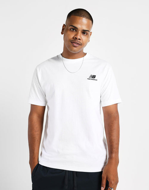 เสื้อยืดผู้ชาย Stacked Embroided Logo