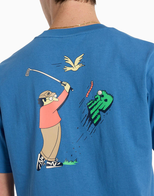 เสื้อยืดผู้ชาย Athlethic Relaxed Golf Cartoon