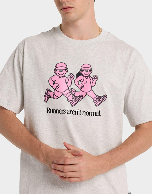 x Face Oka เสื้อยืดผู้ชาย Runners