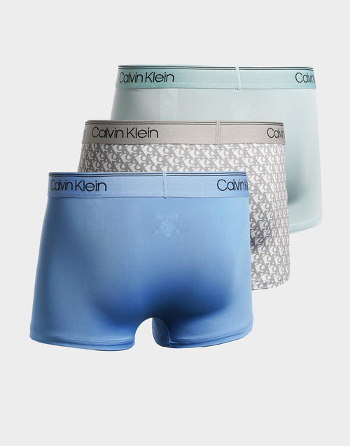 กางเกงชั้นในผู้ชาย Logo Low Rise Trunk (แพค 3)