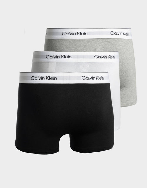 กางเกงชั้นในผู้ชาย Icon Cotton Stretch Trunks (แพค 3)