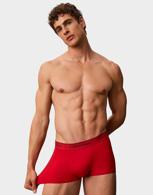 กางเกงชั้นในผู้ชาย Microfiber Stretch Low Rise Trunk (แพค 3)